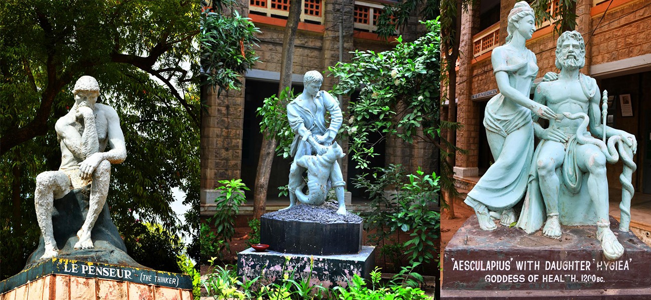 guntur-medical-college-statues